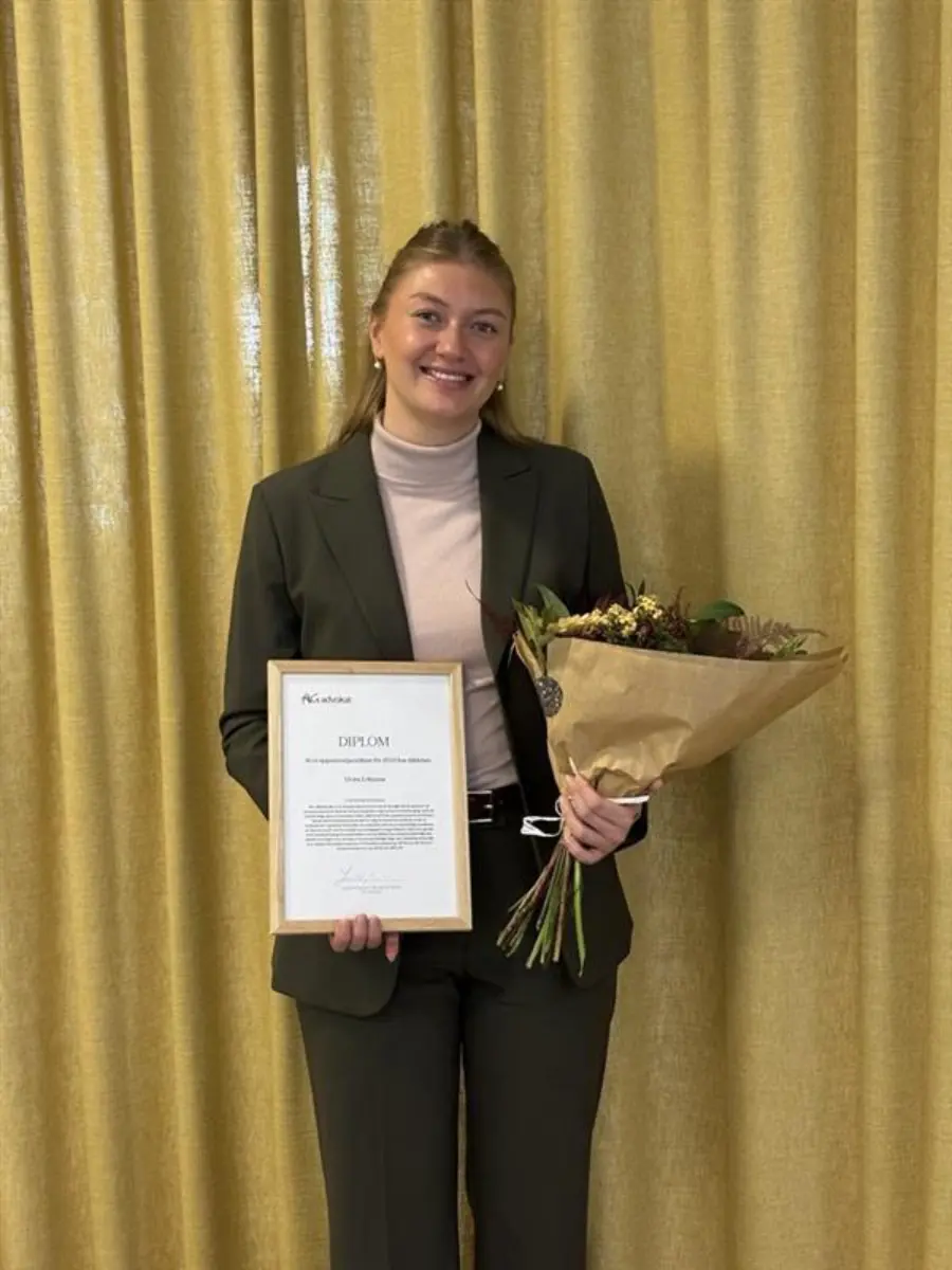 Uppsatsvinnare Elvira