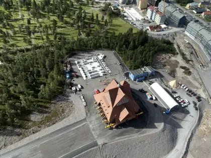 Kyrkflytt Kiruna LKAB